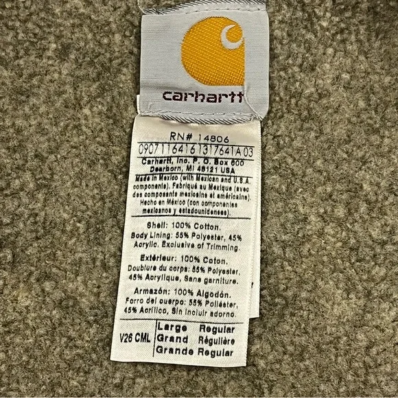 Carhartt Canvas Men’s Work Vest Sz L - Picture 4 of 11